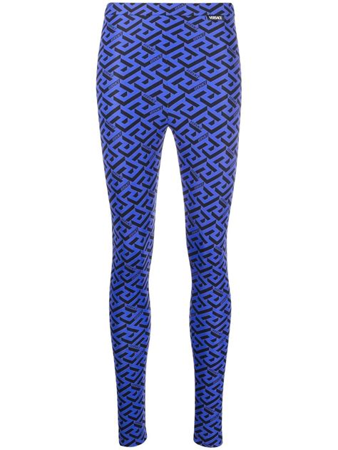 versace la greca leggings|Versace leggings hbo max.